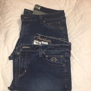 Harley Davidson jeans size 10 ladies